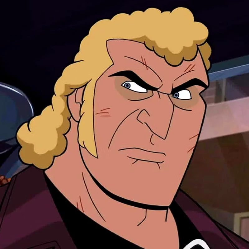 Patrick Warburton as Brock Samson from the Venture Brothers