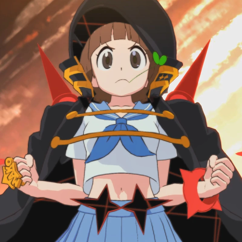 Christine Marie Cabanos as Mako Mankanshoku from Kill la Kill