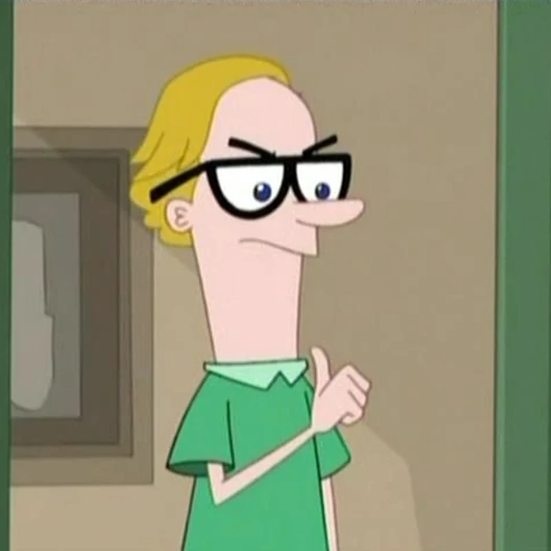 Diedrich Bader as Albert Dubois in Phineas and Ferb