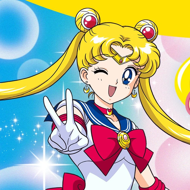 Linda Ballantyne as Sailor Moon from Sailor Moon