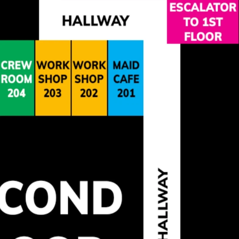 PopCon Seond Floor Map